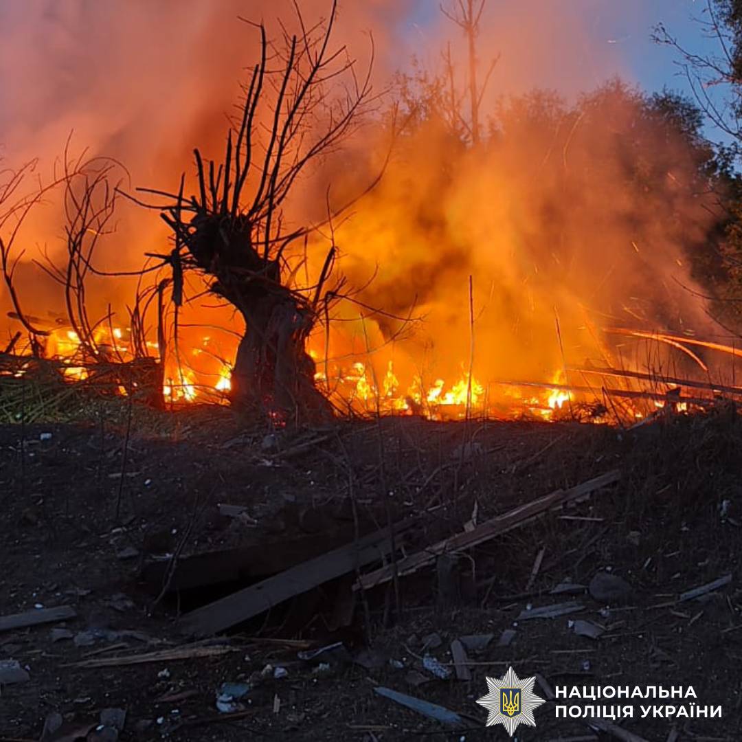 На фото наслідки ворожого огбстрілу