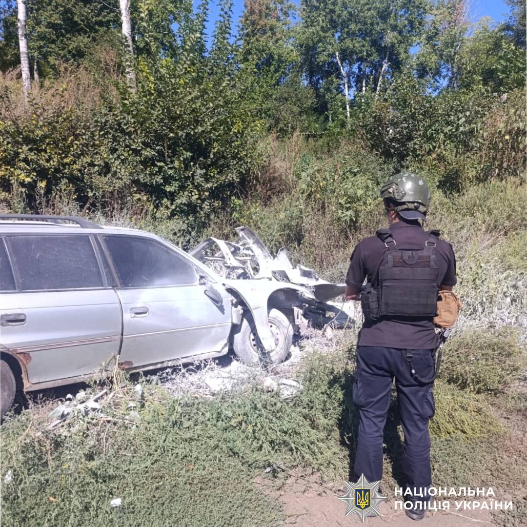 На фото наслідки ворожого огбстрілу