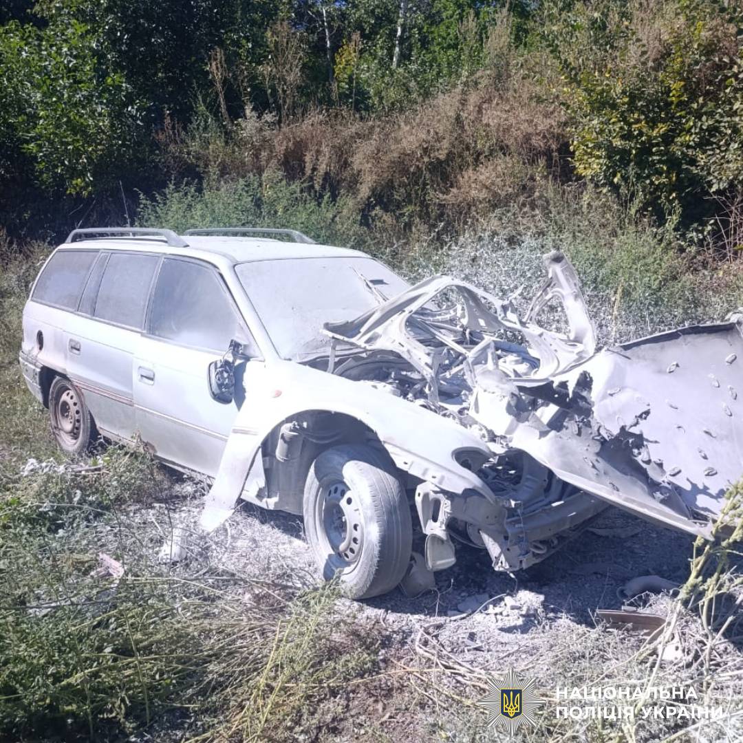 На фото наслідки ворожого огбстрілу