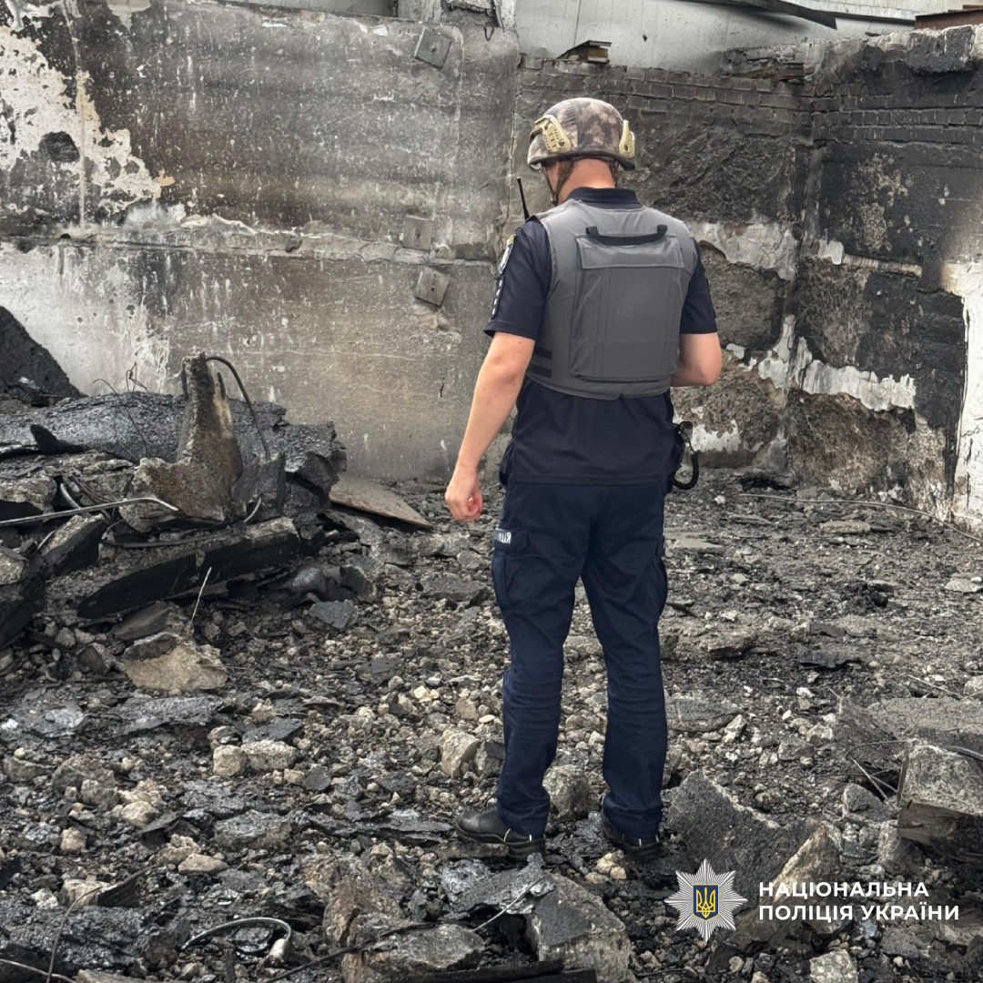 поліцейські задокументували наслідки воєнних злочинів військових рф на Харківщині