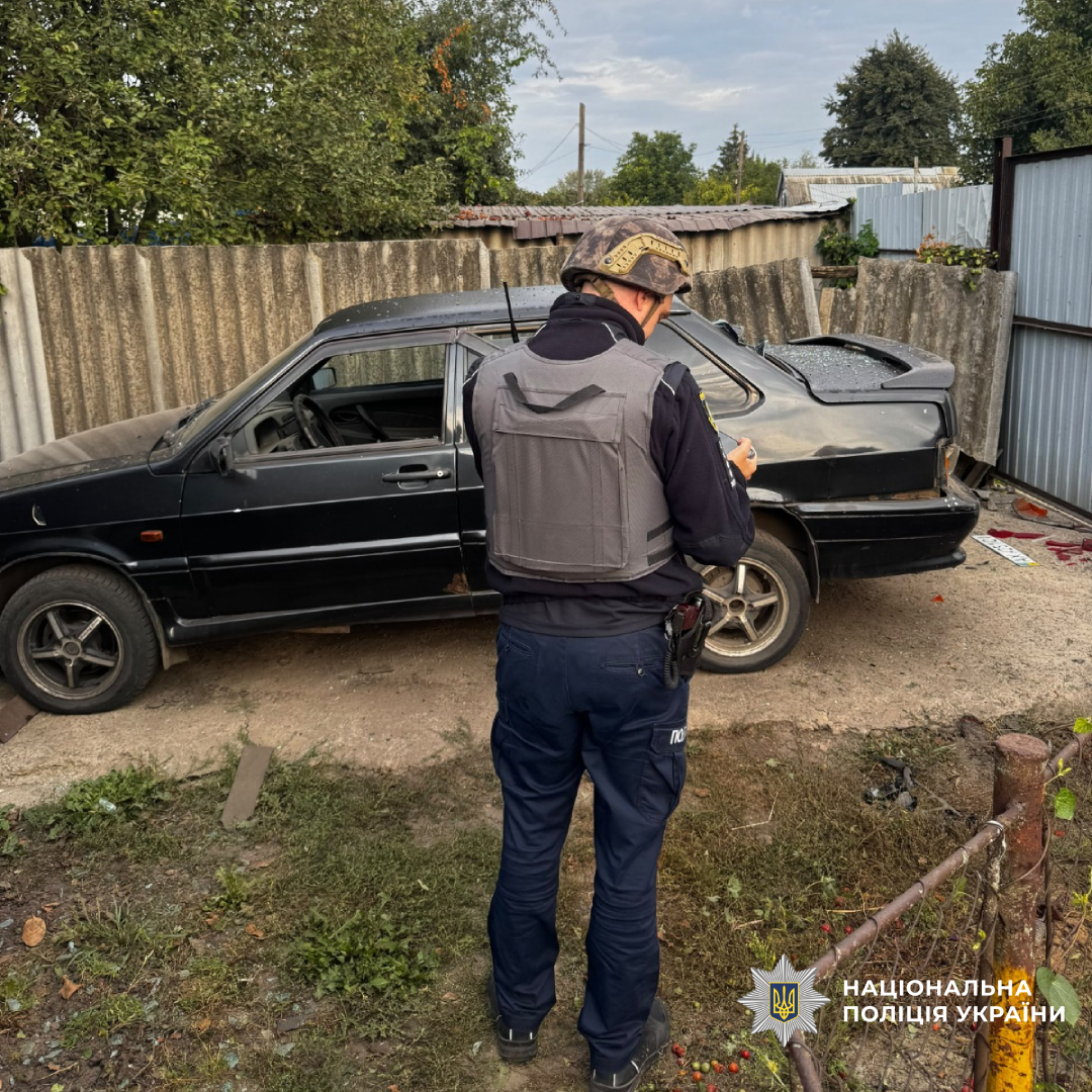 поліцейські задокументували наслідки воєнних злочинів військових рф на Харківщині