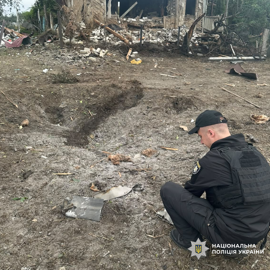 поліція документує наслідки воєнних злочинів окупантів на Харківщині