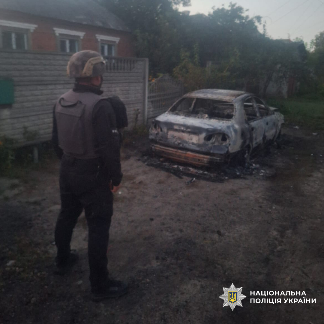 Поліцейські задокументували наслідки воєнних злочинів військових рф на Харківщині
