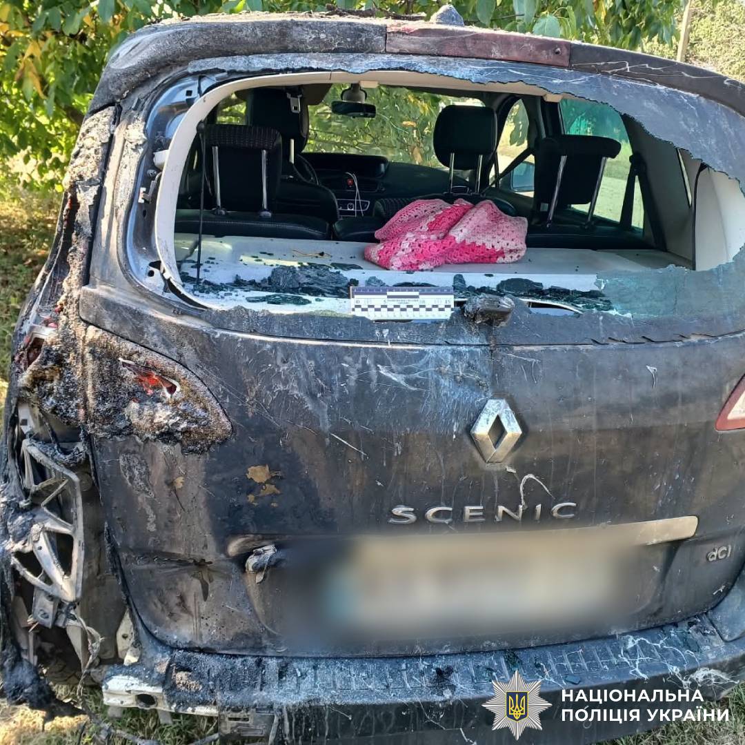 На фото наслідки ворожого обстрілу