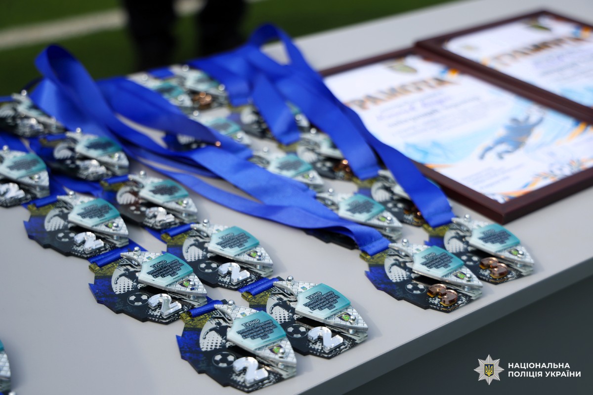 У Харкові завершився чемпіонат ГУНП з мініфутболу серед поліцейських