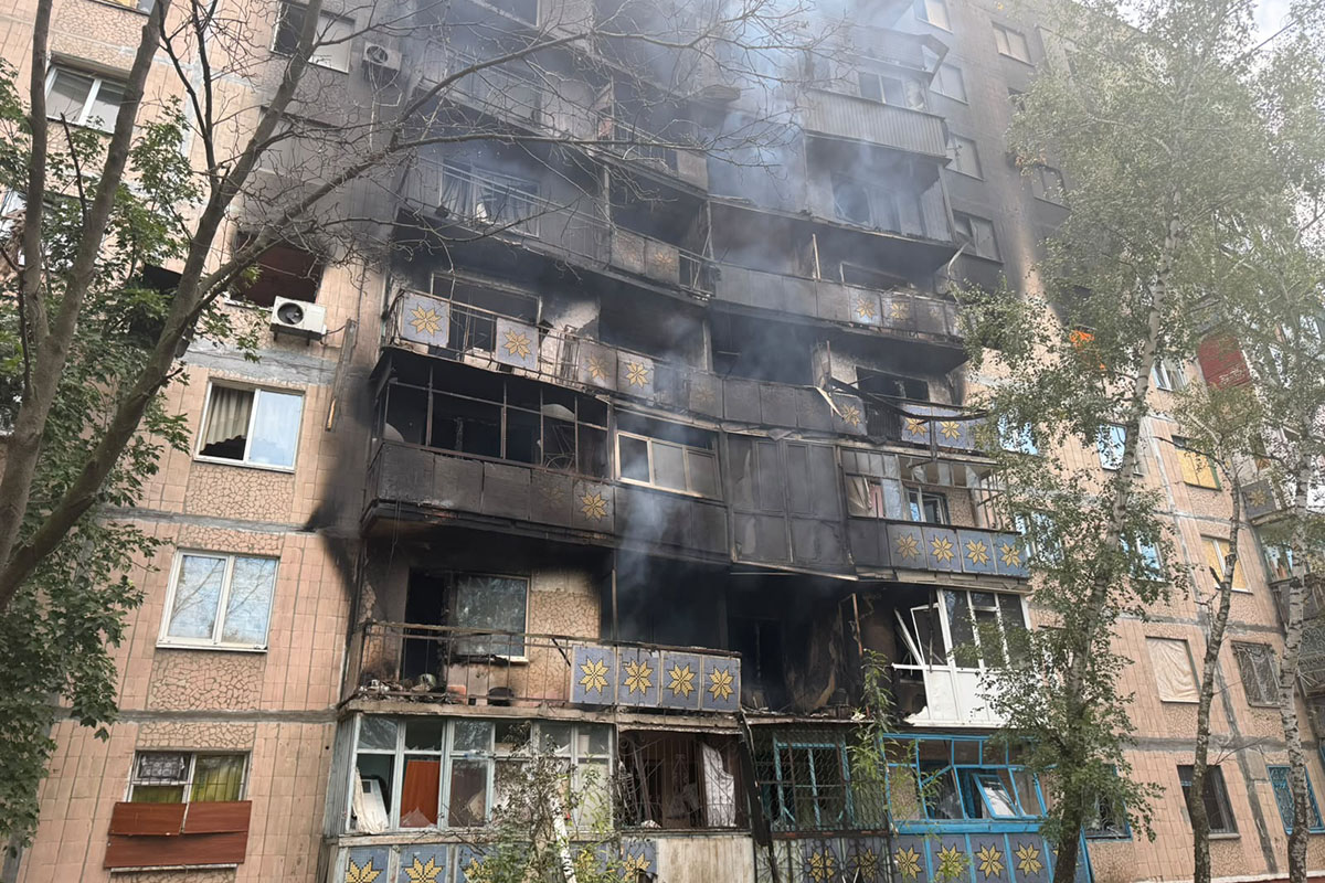 Зруйнований будинок