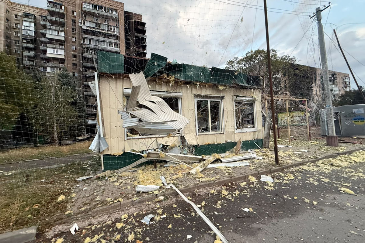 Пошкоджений будинок