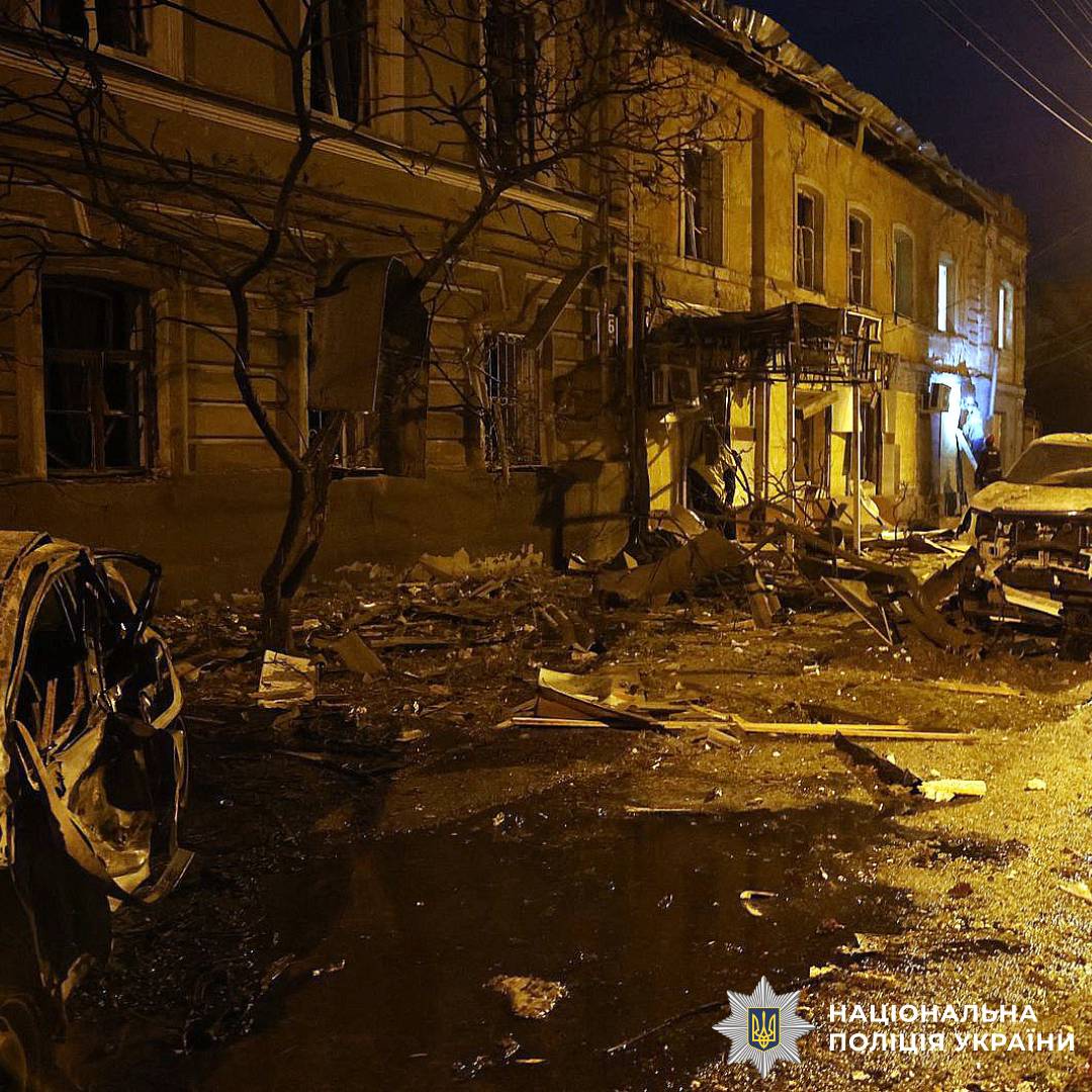 На фото наслідки ворожого обстрілу