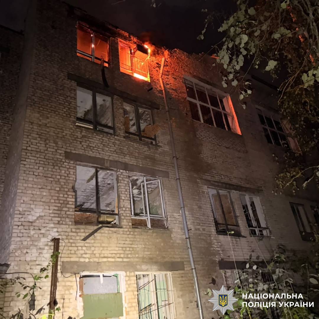 На фото наслідки ворожого обстрілу