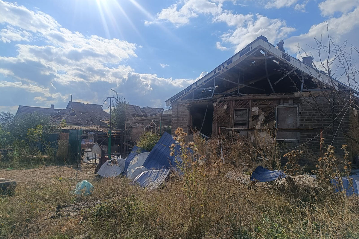 Зруйнований будиок