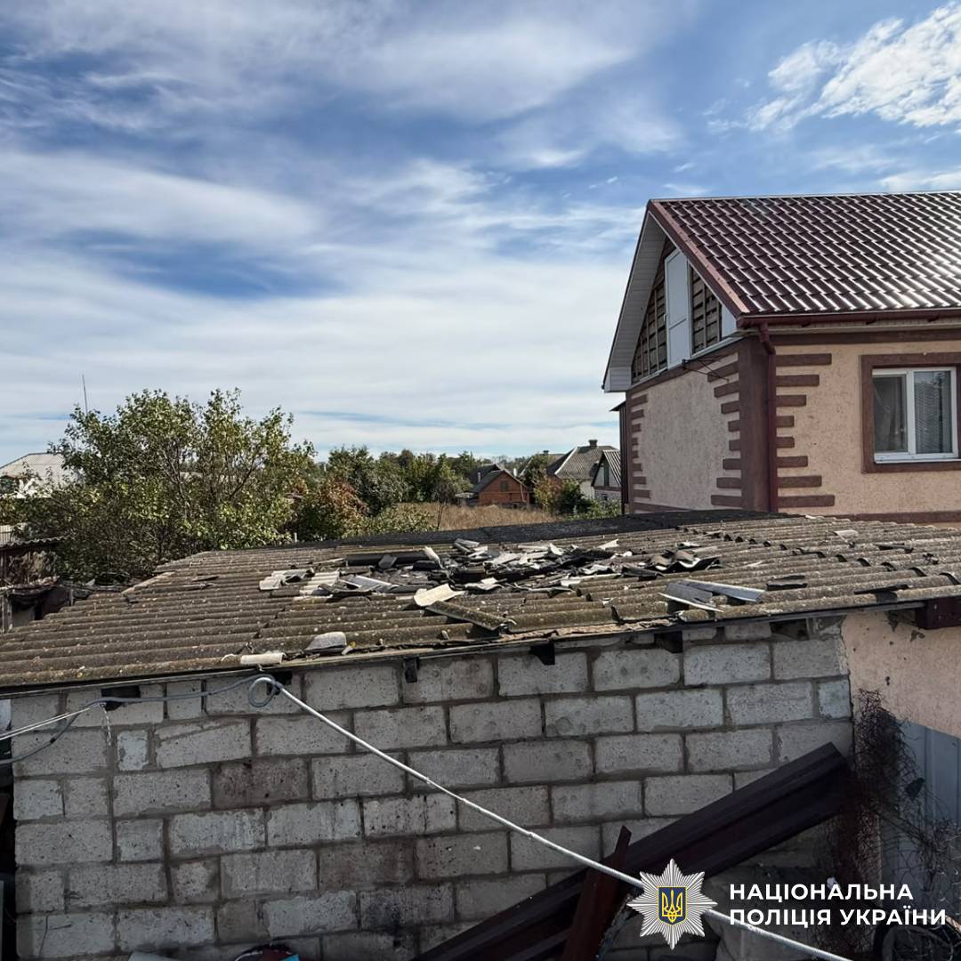 На фото наслідки ворожого обстрілу