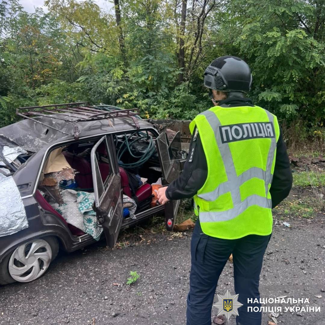 На фото наслідки ворожого обстрілу