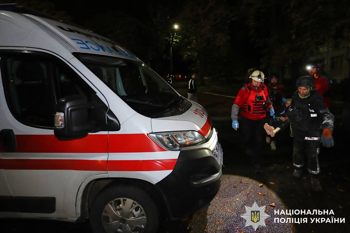 На фото наслідки ворожого обстрілу