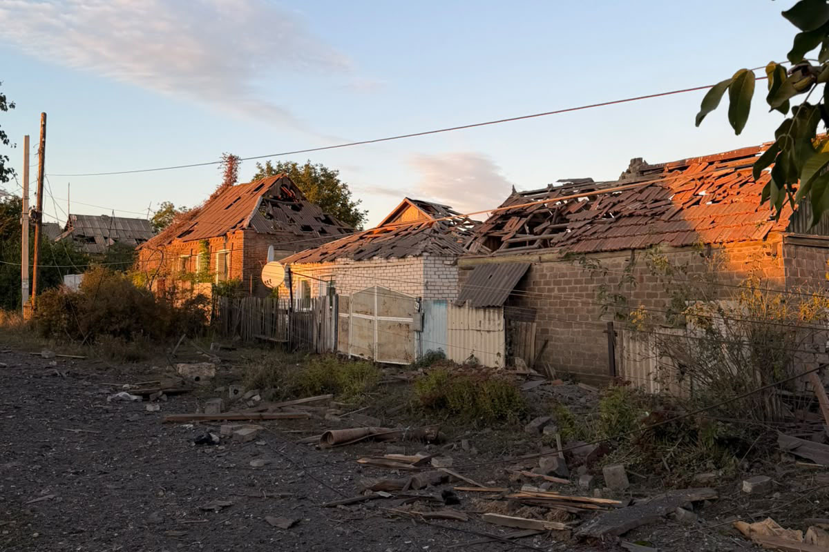 Зруйнований будинок