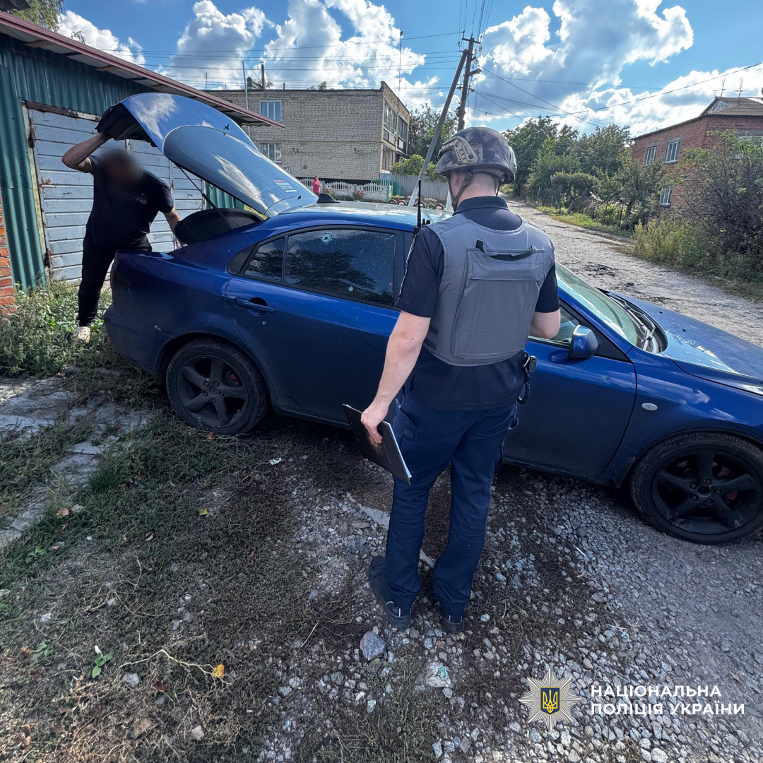 поліцейські задокументували наслідки воєнних злочинів військових рф на Харківщині