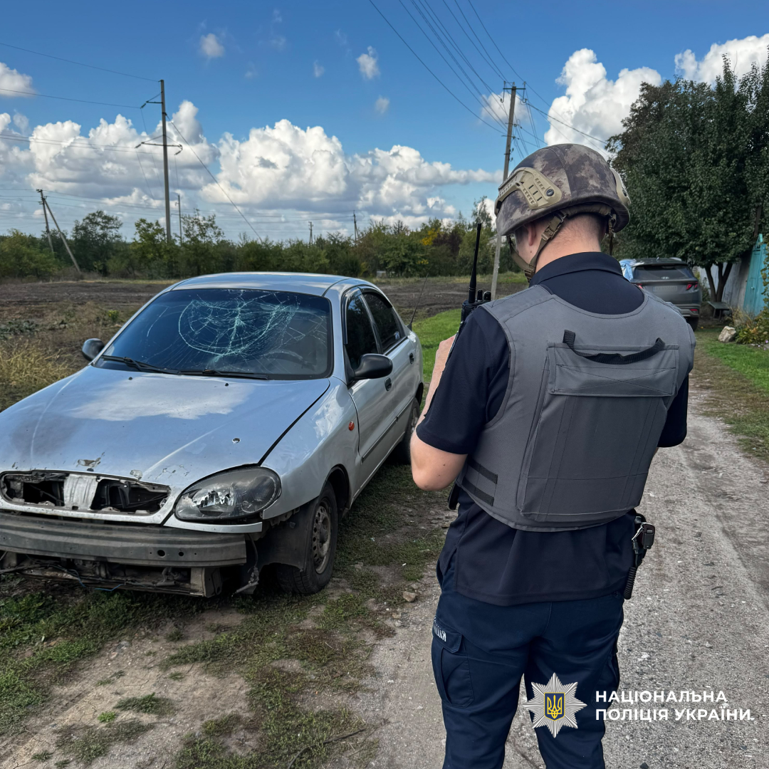 поліцейські задокументували наслідки воєнних злочинів військових рф на Харківщині