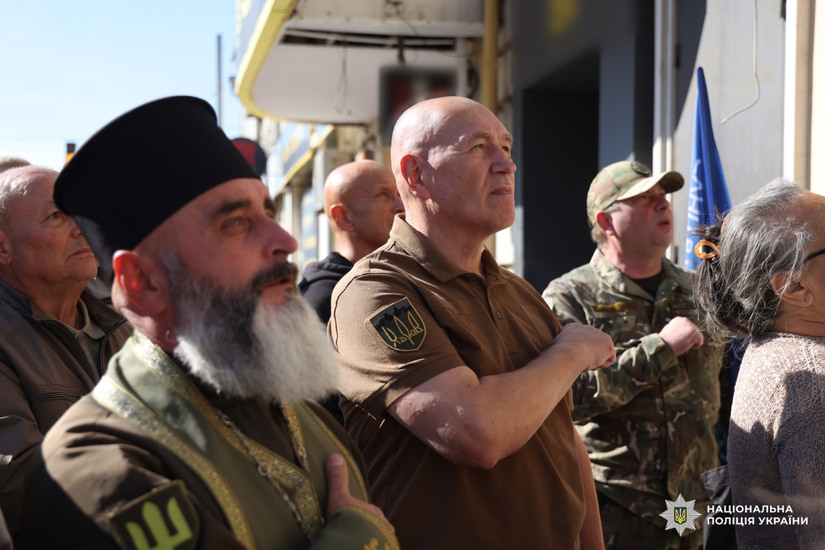 Харків пам’ятає: поліція Харківщини долучилася до відкриття меморіальних дошок загиблим захисникам