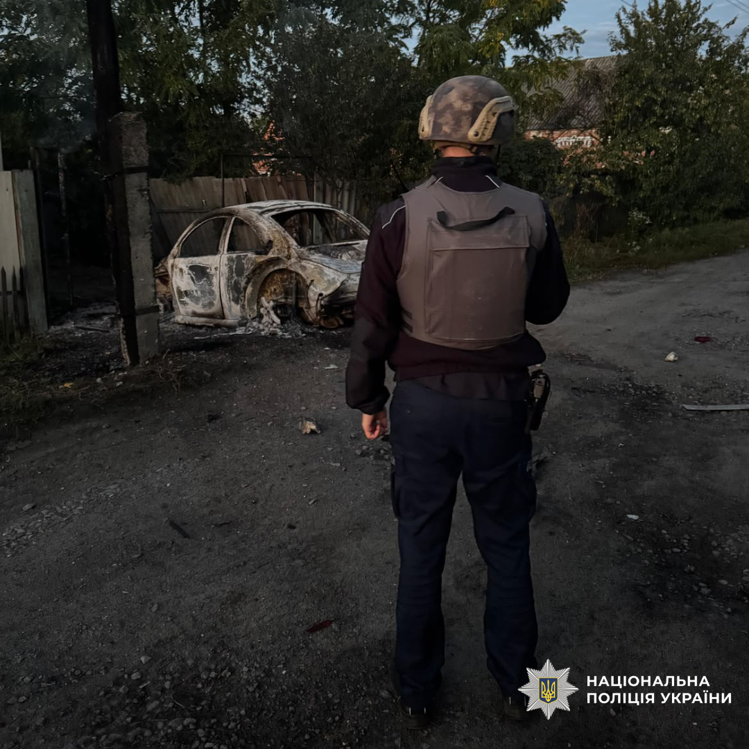 поліцейські задокументували наслідки воєнних злочинів військових рф на Харківщині