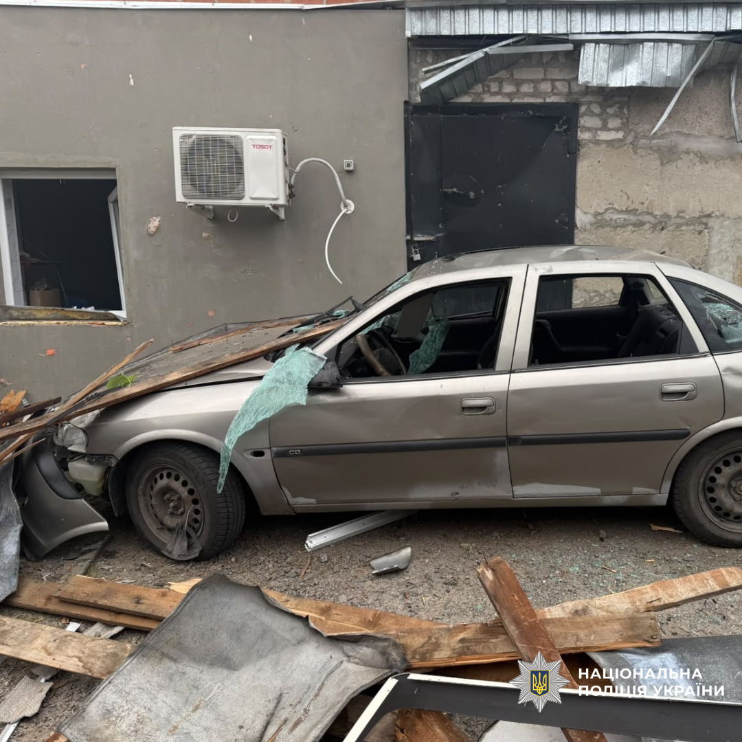 поліцейські задокументували наслідки ворожих обстрілів на Харківщині
