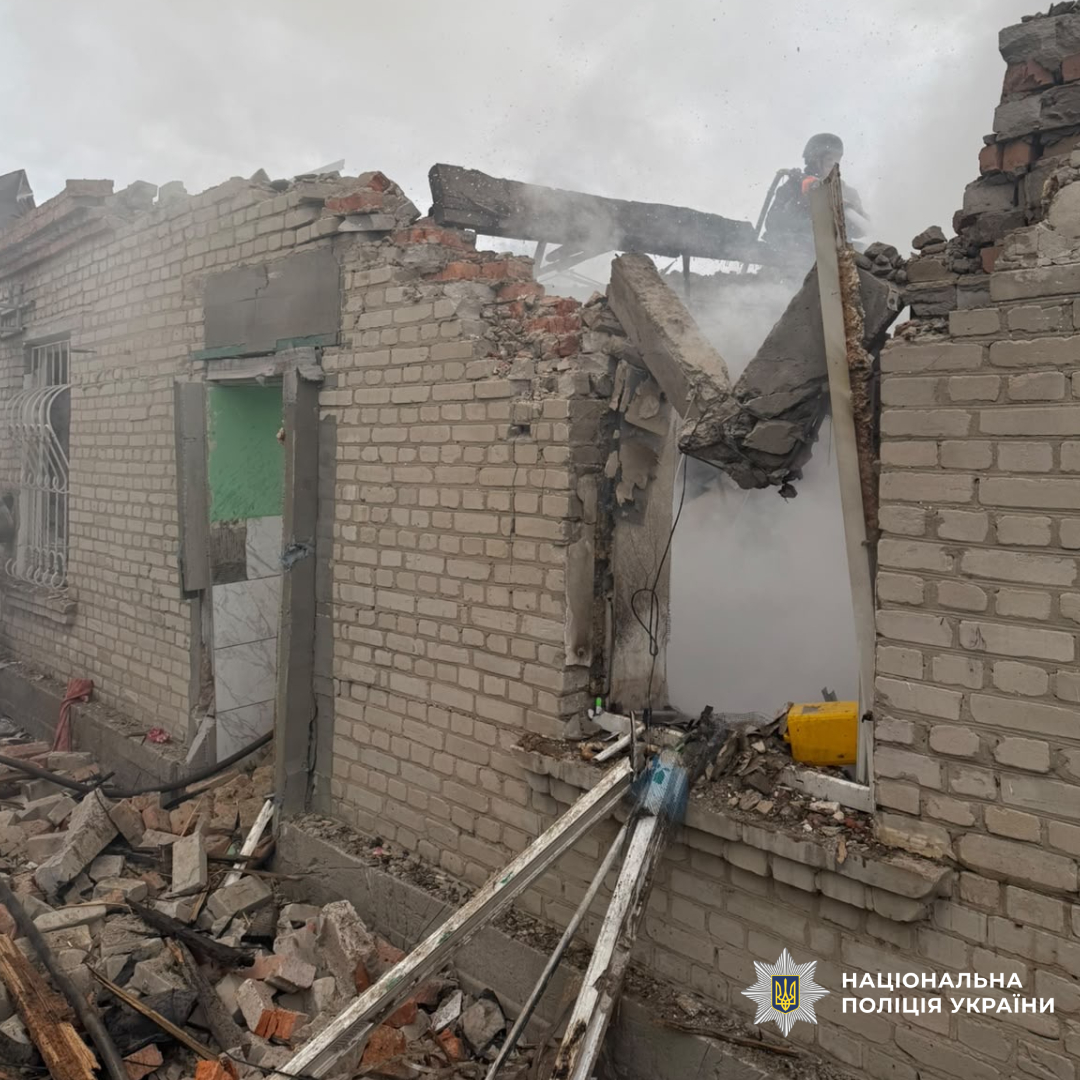 поліцейські задокументували наслідки ворожих обстрілів на Харківщині