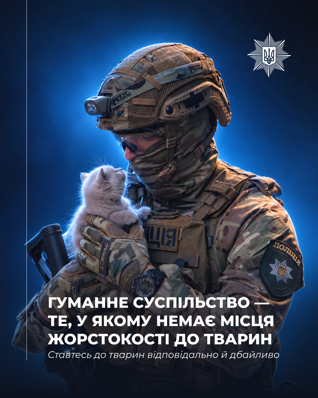 Гуманне суспільство - те, у якому немає місця жорстокості до тварин