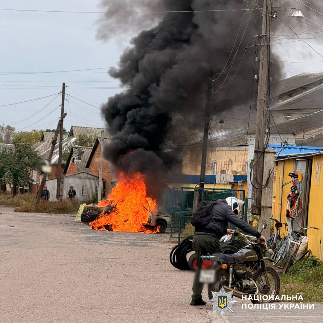 На фото наслідки ворожого обстрілу