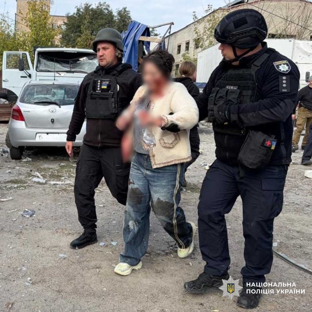 На фото наслідки ворожого обстрілу