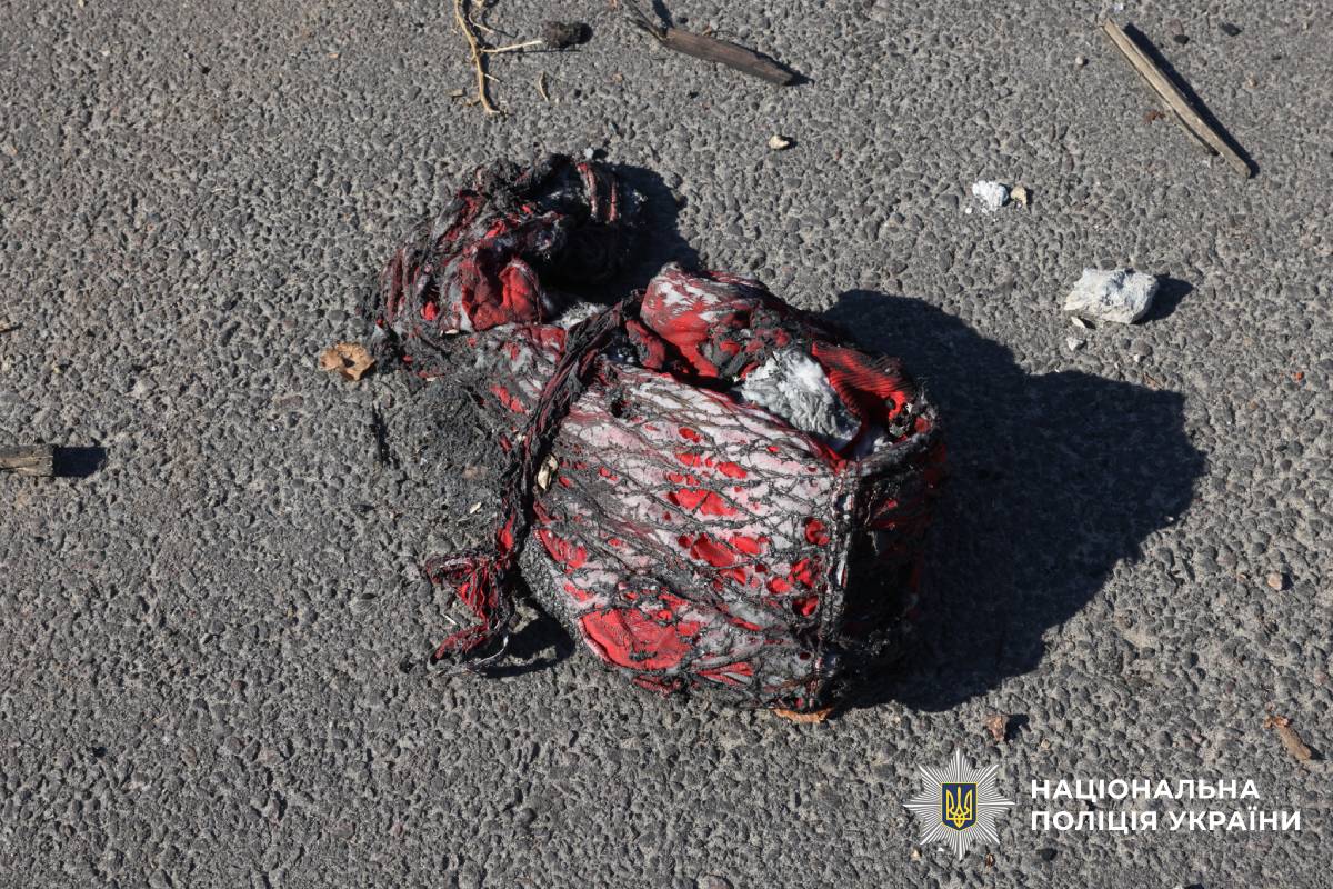 На фото наслідки ворожого обстрілу