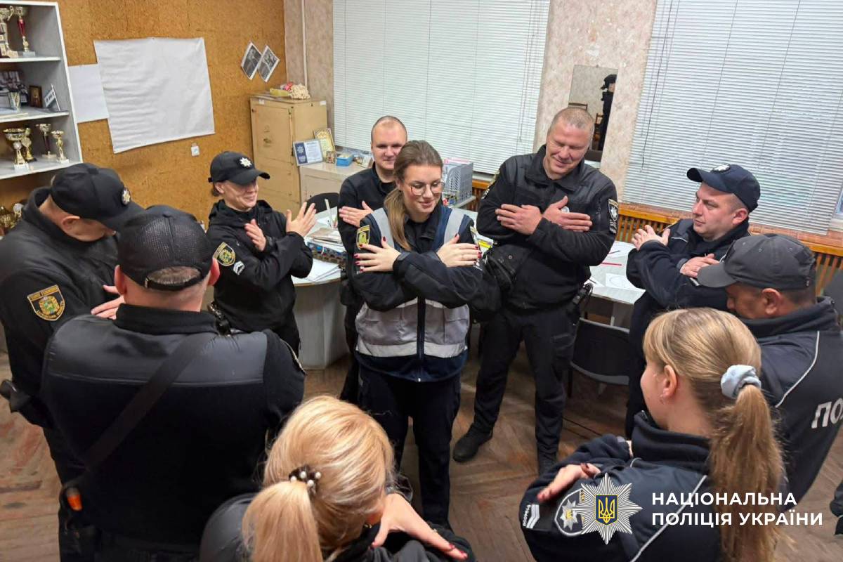 Психологи поліції Харківщини провели заходи з підтримки ментального здоров’я дітей, поранених колег та їхніх родин