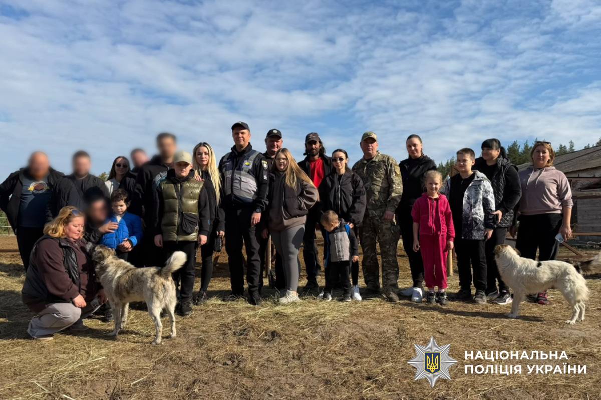 Психологи поліції Харківщини провели заходи з підтримки ментального здоров’я дітей, поранених колег та їхніх родин