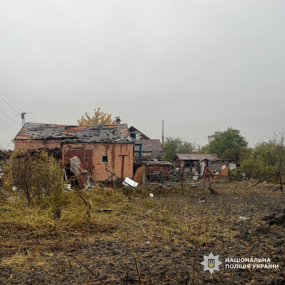поліцейські задокументували наслідки воєнних злочинів країни-агресора на Харківщині