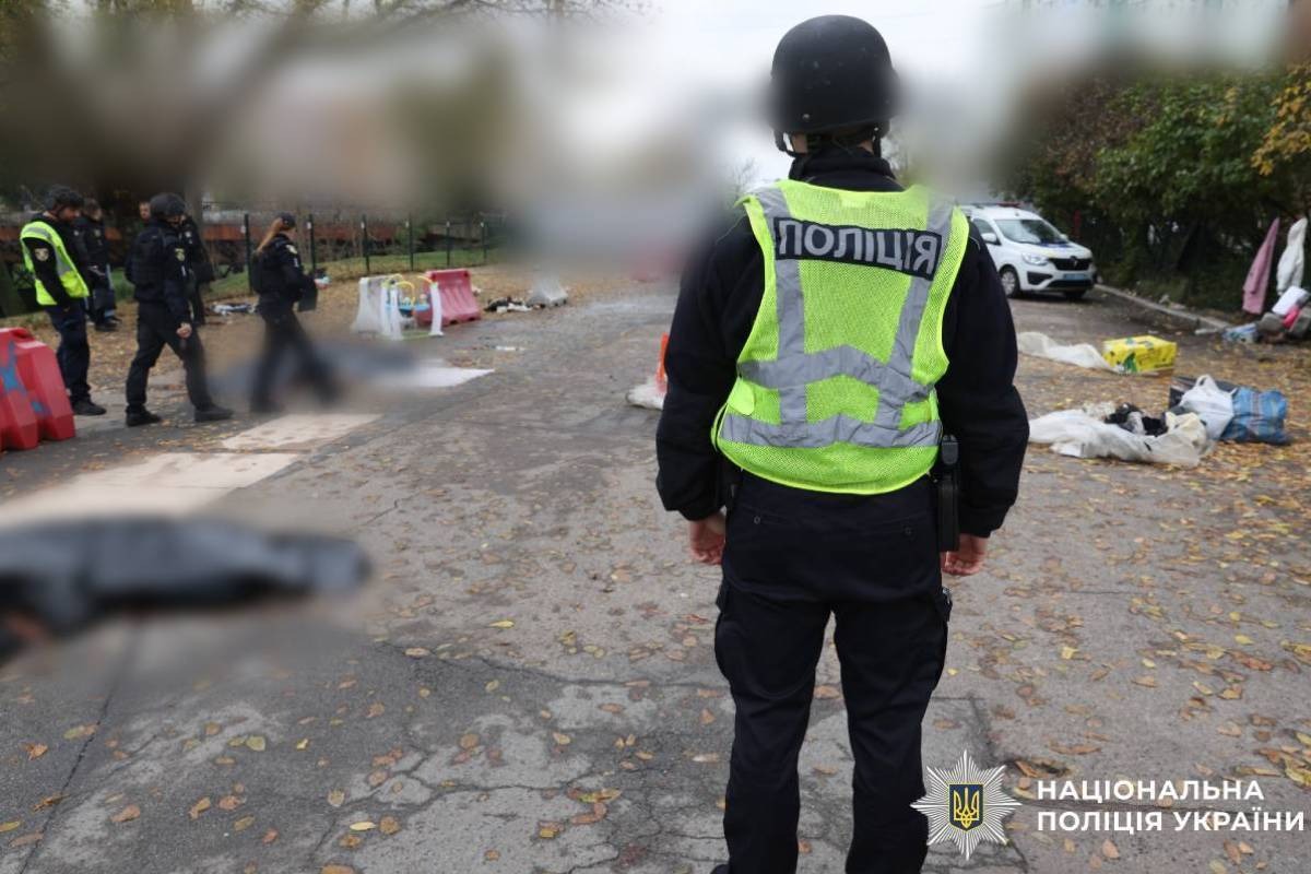 На фото наслідки ворожого обстрілу
