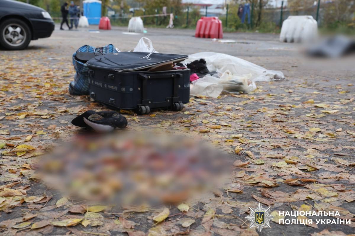 На фото наслідки ворожого обстрілу