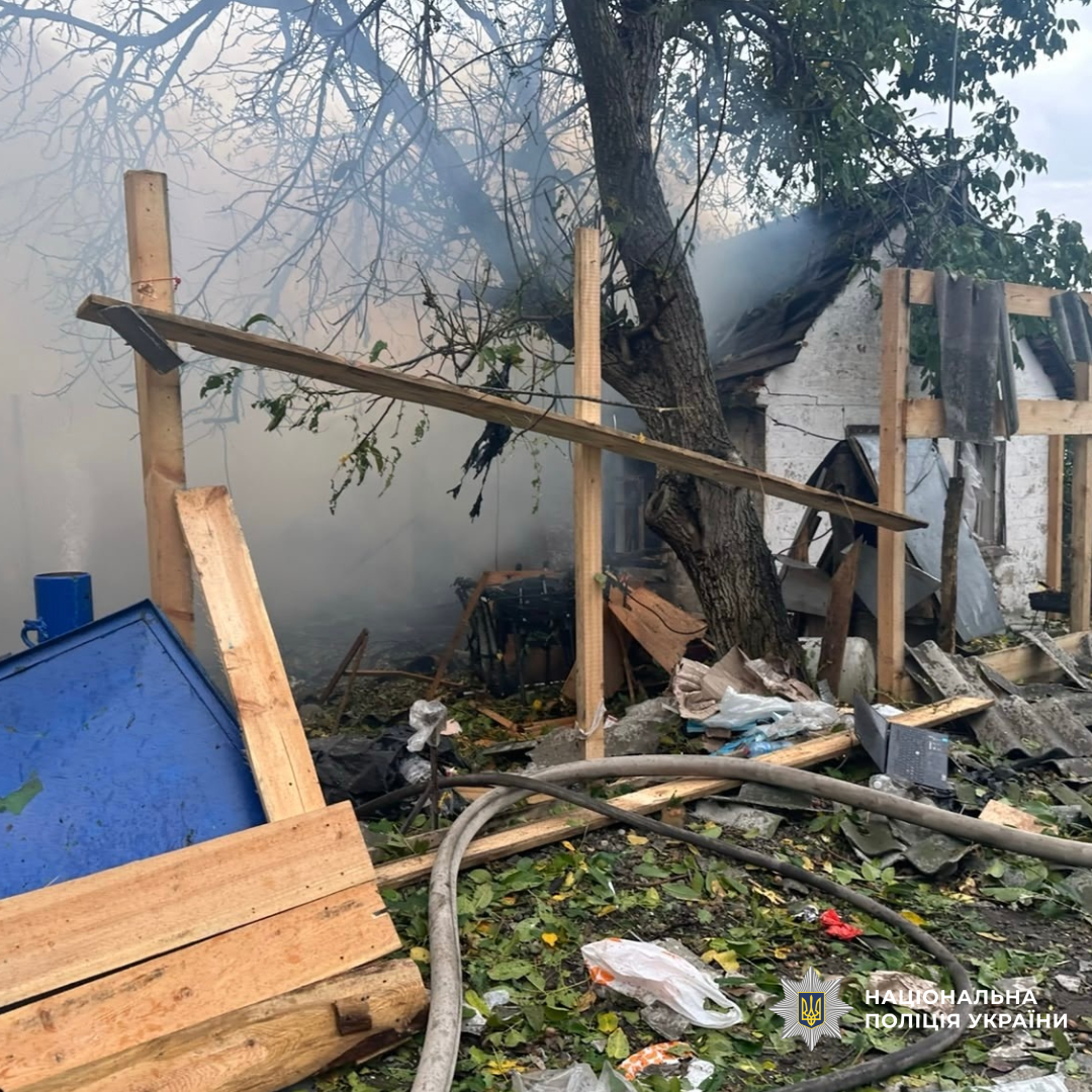 поліцейські задокументували наслідки воєнних злочинів країни-агресора на Харківщині