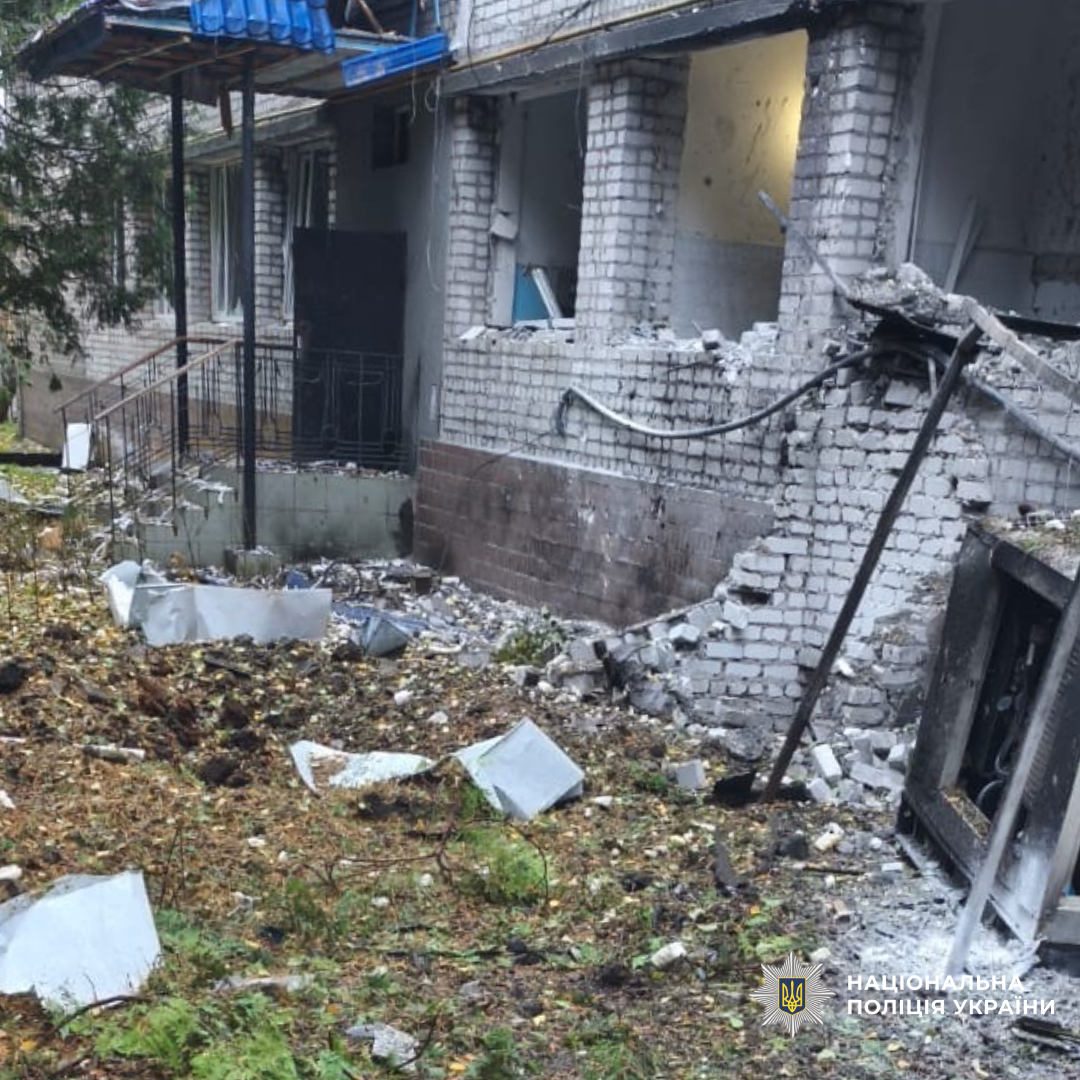 поліцейські задокументували наслідки воєнних злочинів країни-агресора на Харківщині