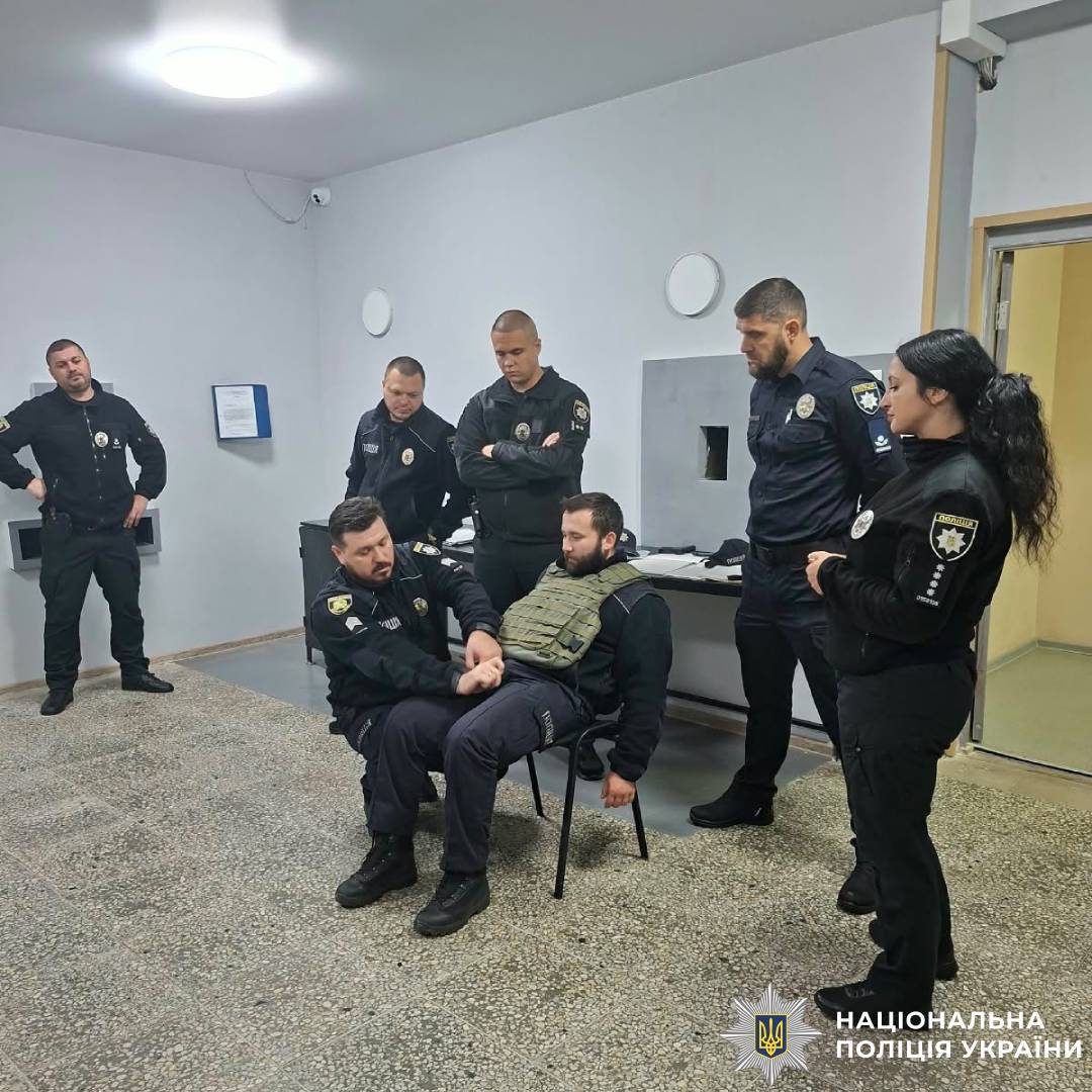 Поліцейські Харкова продовжують вдосконалювати навички тактичної медицини