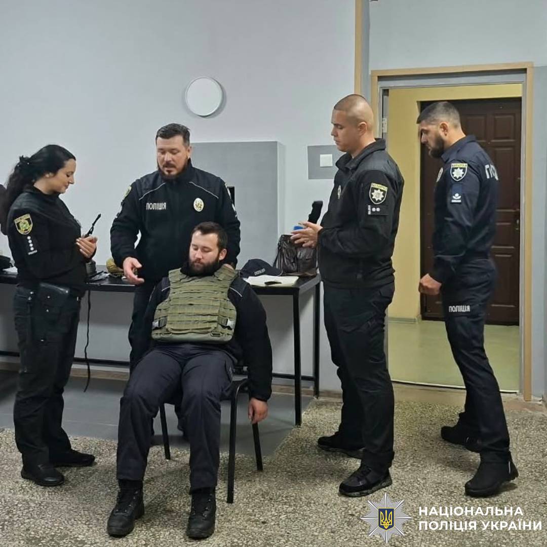 Поліцейські Харкова продовжують вдосконалювати навички тактичної медицини