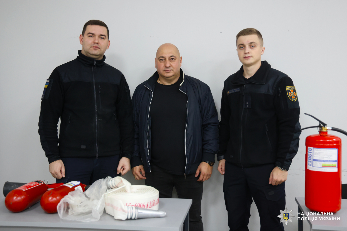 Поліцейські Харківщини відпрацювали алгоритм дій у разі виникнення пожежі