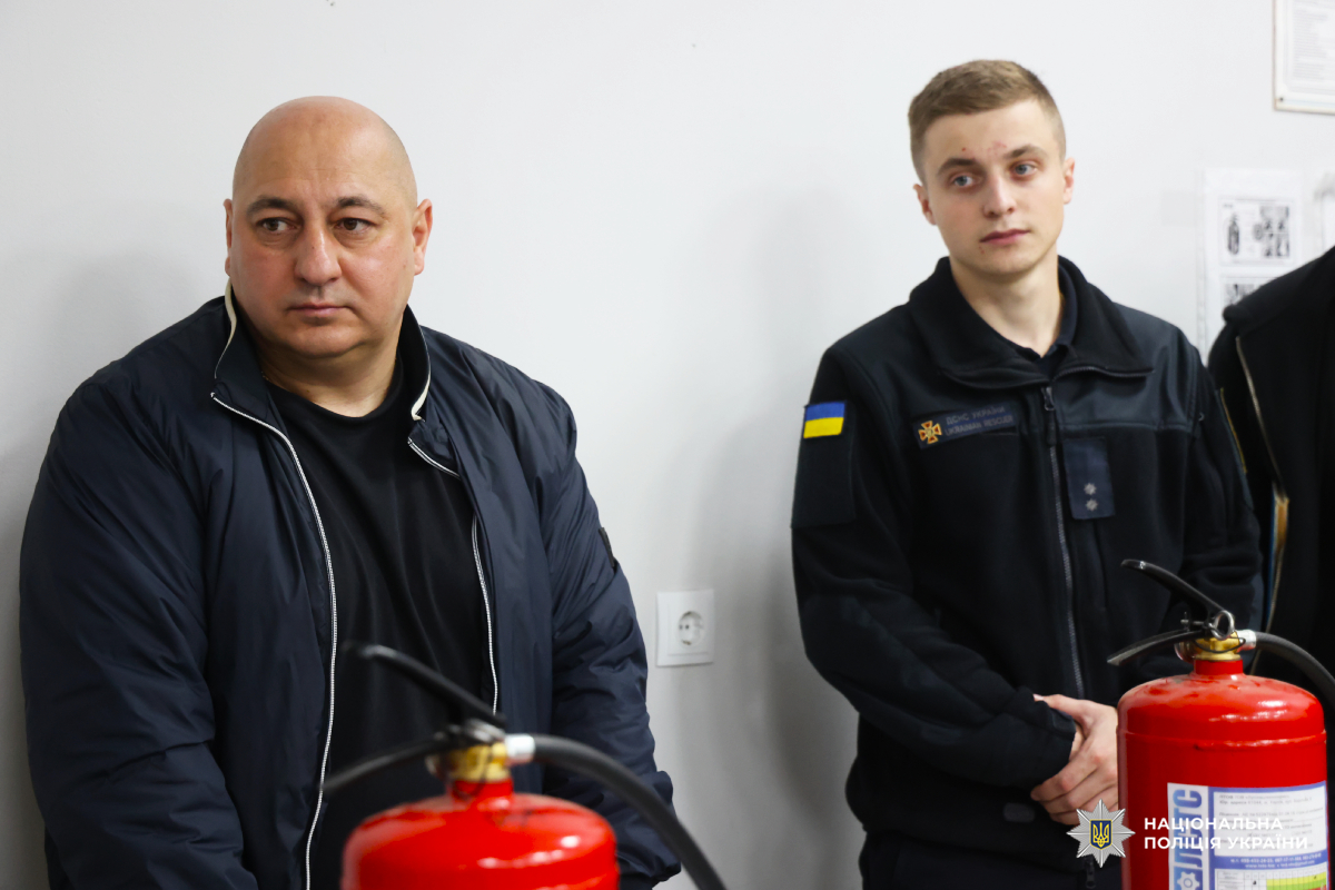 Поліцейські Харківщини відпрацювали алгоритм дій у разі виникнення пожежі