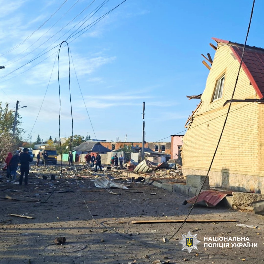 поліція документує наслідки збройної агресії рф