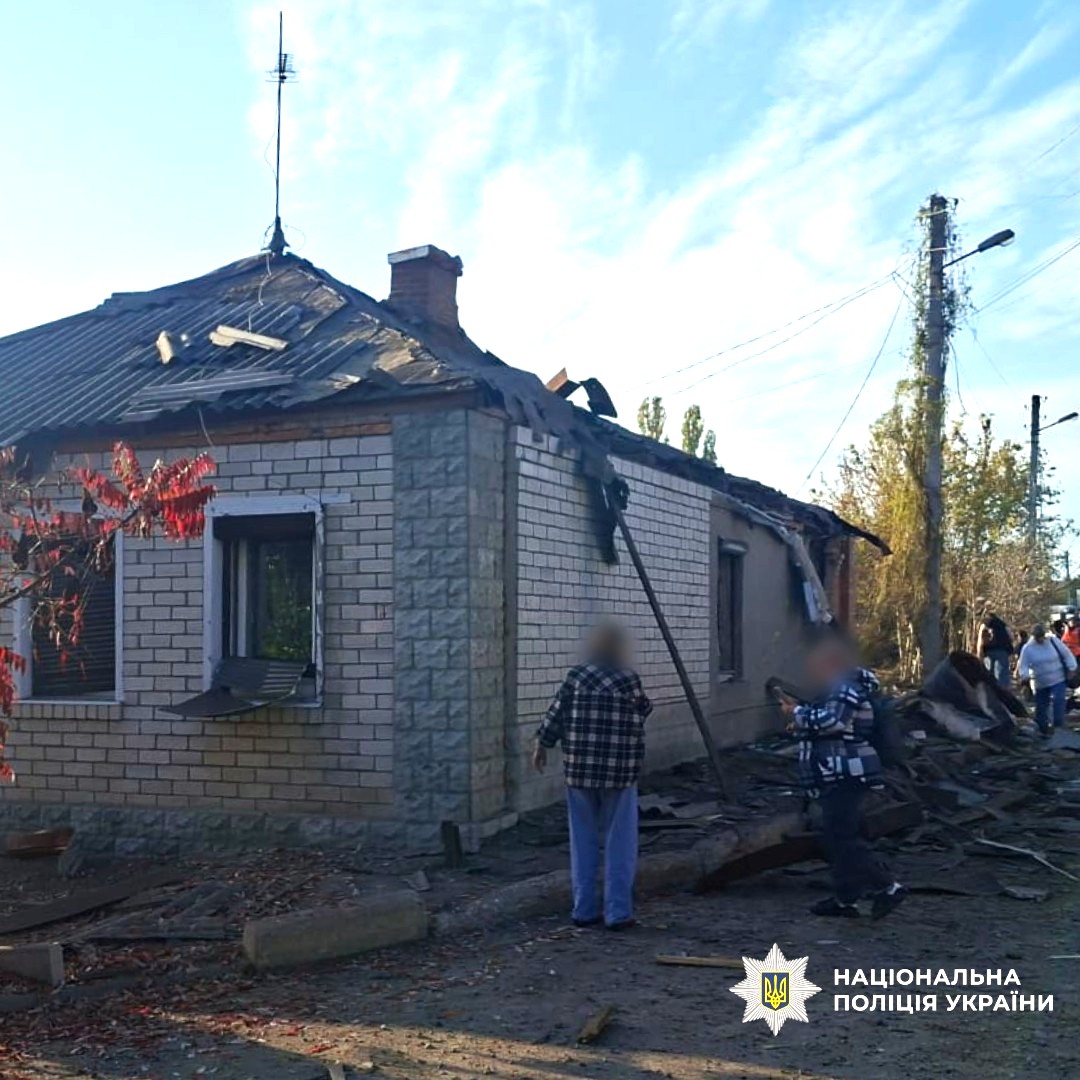 поліція документує наслідки збройної агресії рф
