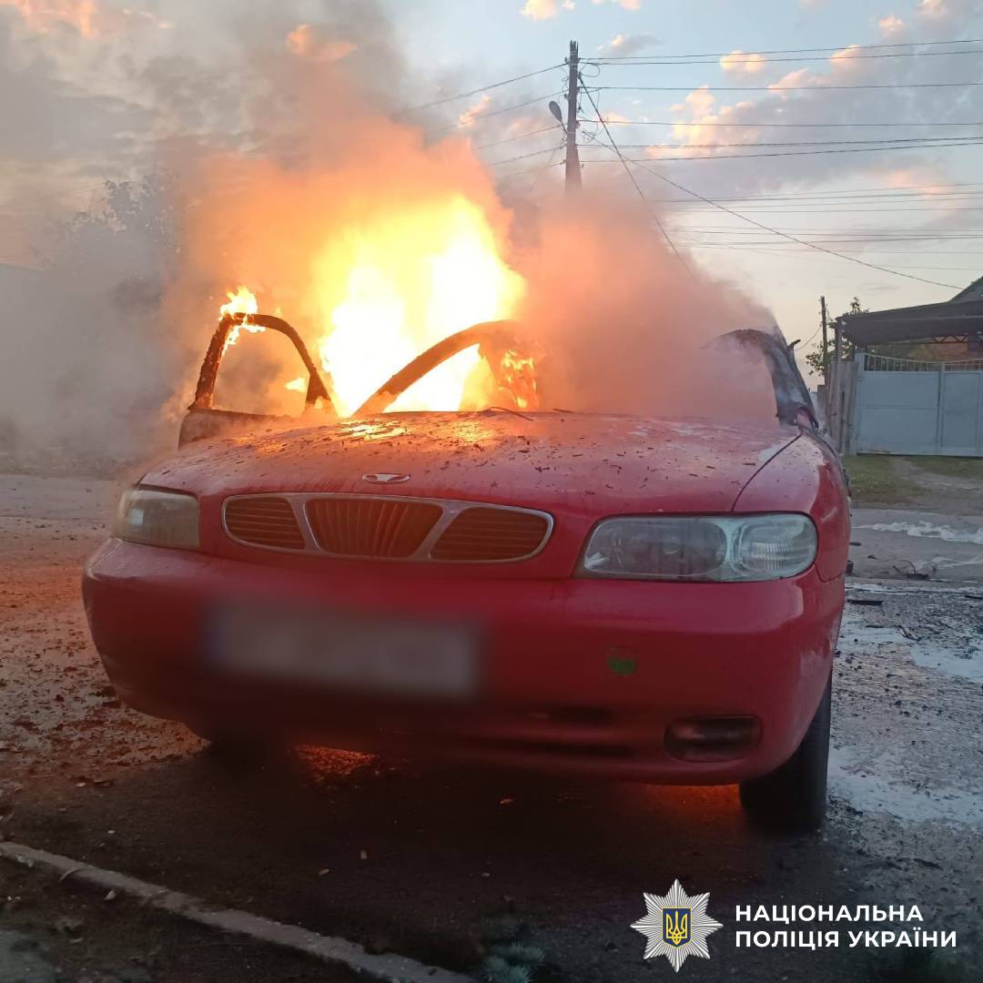На фото наслідки ворожого обстрілу