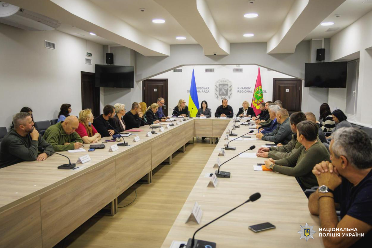 Поліція Харківщини долучилася до обговорення підтримки звільнених з полону цивільних