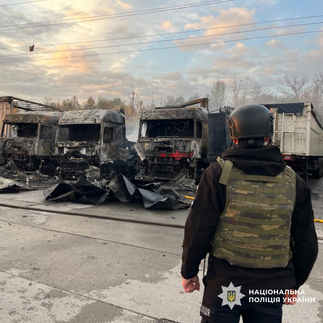поліцейські документують наслідки збройної агресії рф на Харківщині