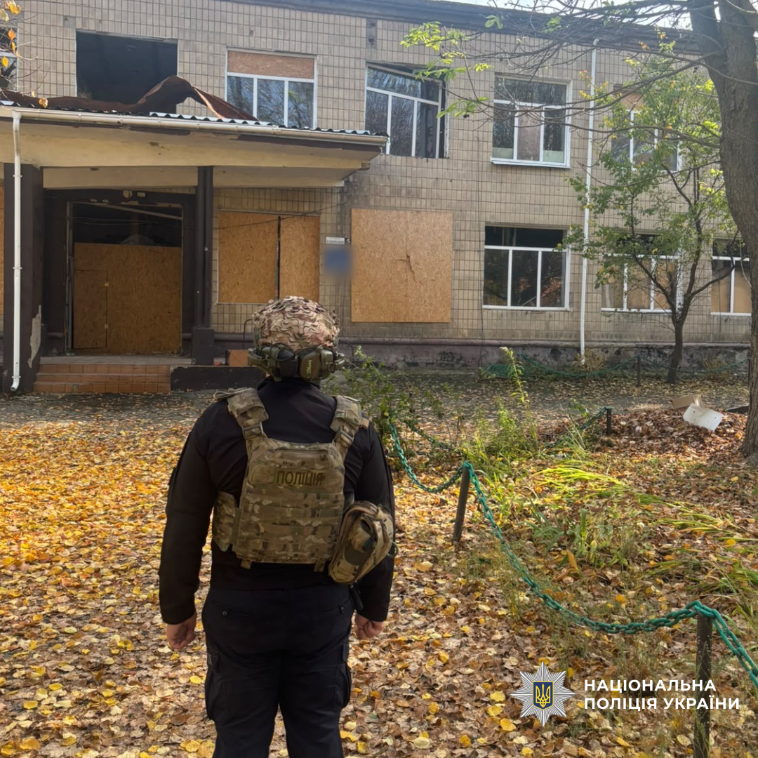 поліцейські документують наслідки збройної агресії рф на Харківщині