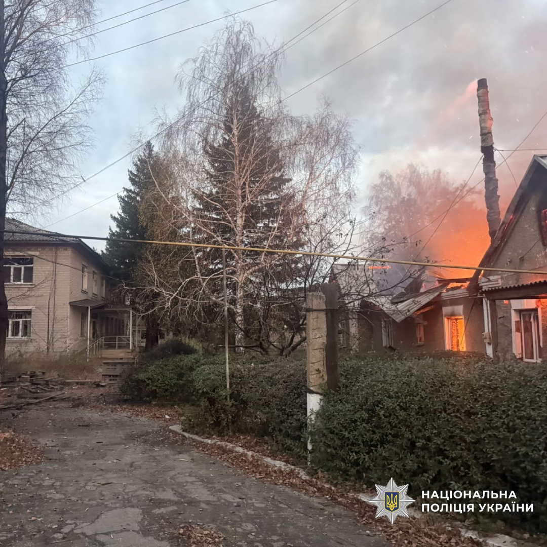поліцейські документують наслідки збройної агресії рф на Харківщині