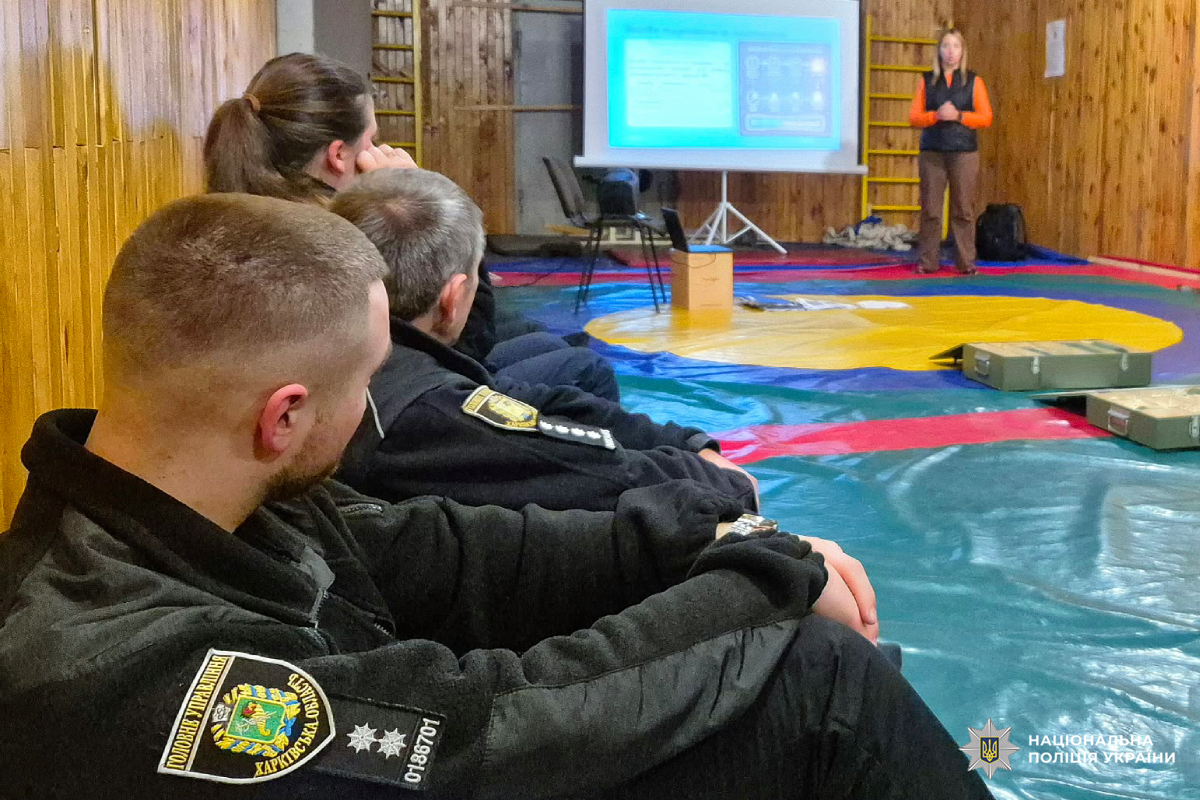 поліцейські Харківщини продовжують удосконалювати свої навички та вміння