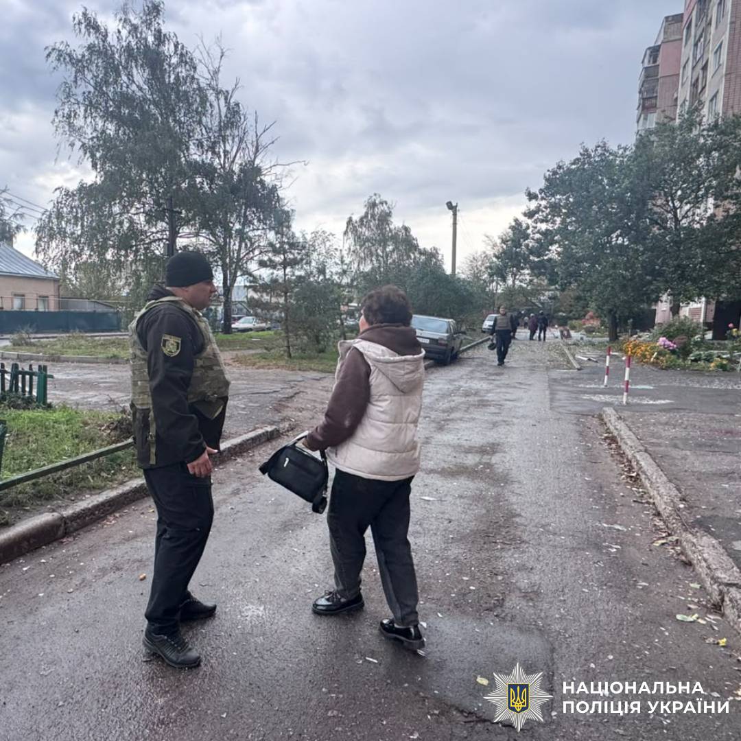 На фото наслідки ворожого обстрілу