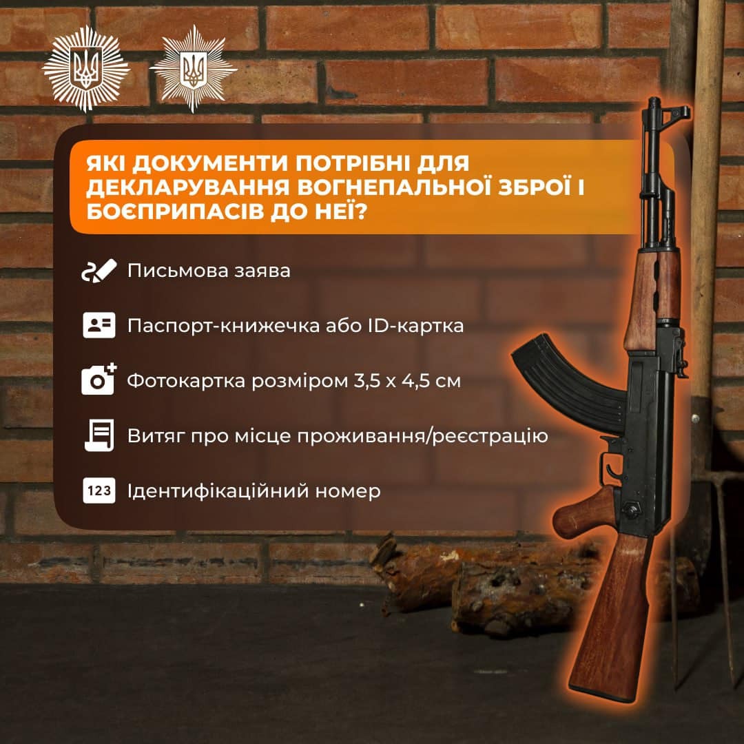 Декларування зброї