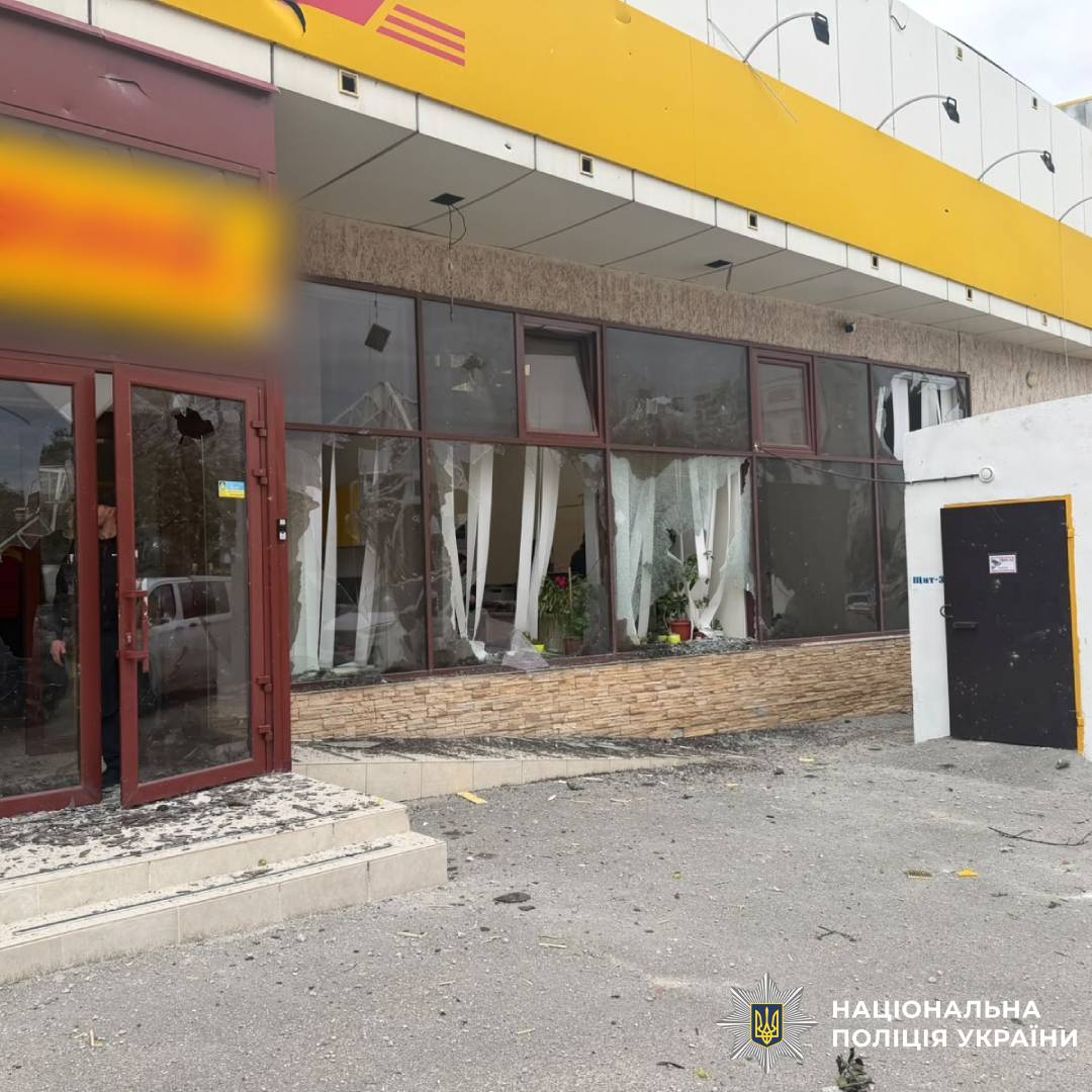 На фото наслідки ворожого обстрілу
